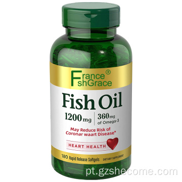 ômega3 EPA Fish Oil suporta Softgels imune ômega3